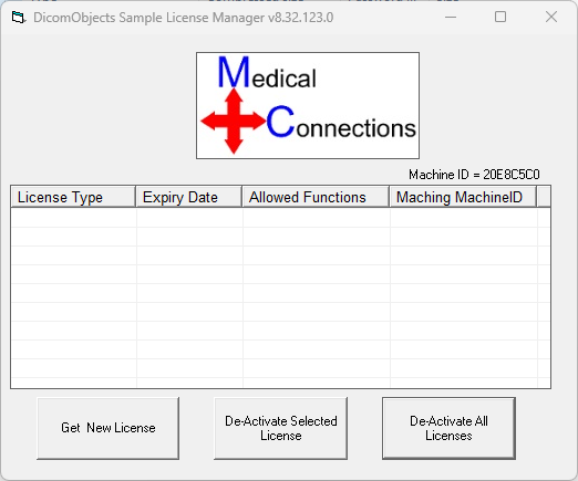 COM Licence Manager Screenshot